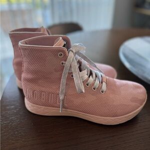 NoBull SuperFabric High-Top Rose Pink Trainers Shoes Women’s Sz 7.5. Excellent!